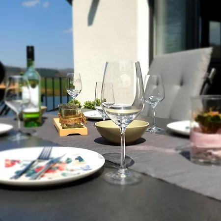 Hébergement de vacances Diemelblick Acht - Fuer 6 Personen Mit Sauna, Garten Und Dachterrasse - Waeschepakete Inklusive! Heringhausen