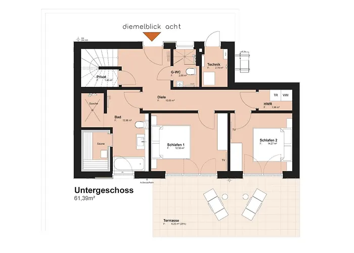 Diemelblick Acht - Fuer 6 Personen Mit Sauna, Garten Und Dachterrasse - Waeschepakete Inklusive! Σπίτι διακοπών Heringhausen