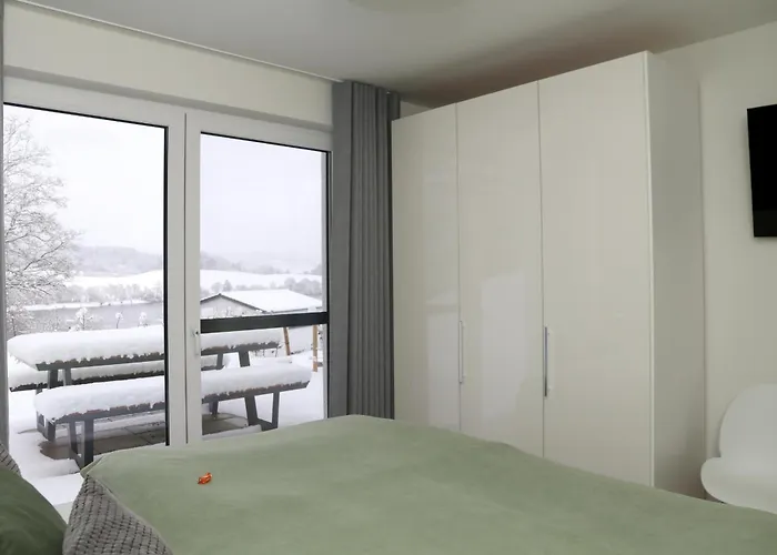 Σπίτι διακοπών Diemelblick Acht - Fuer 6 Personen Mit Sauna, Garten Und Dachterrasse - Waeschepakete Inklusive!